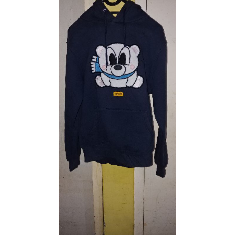 Hoodie Pancoat Bear Navy