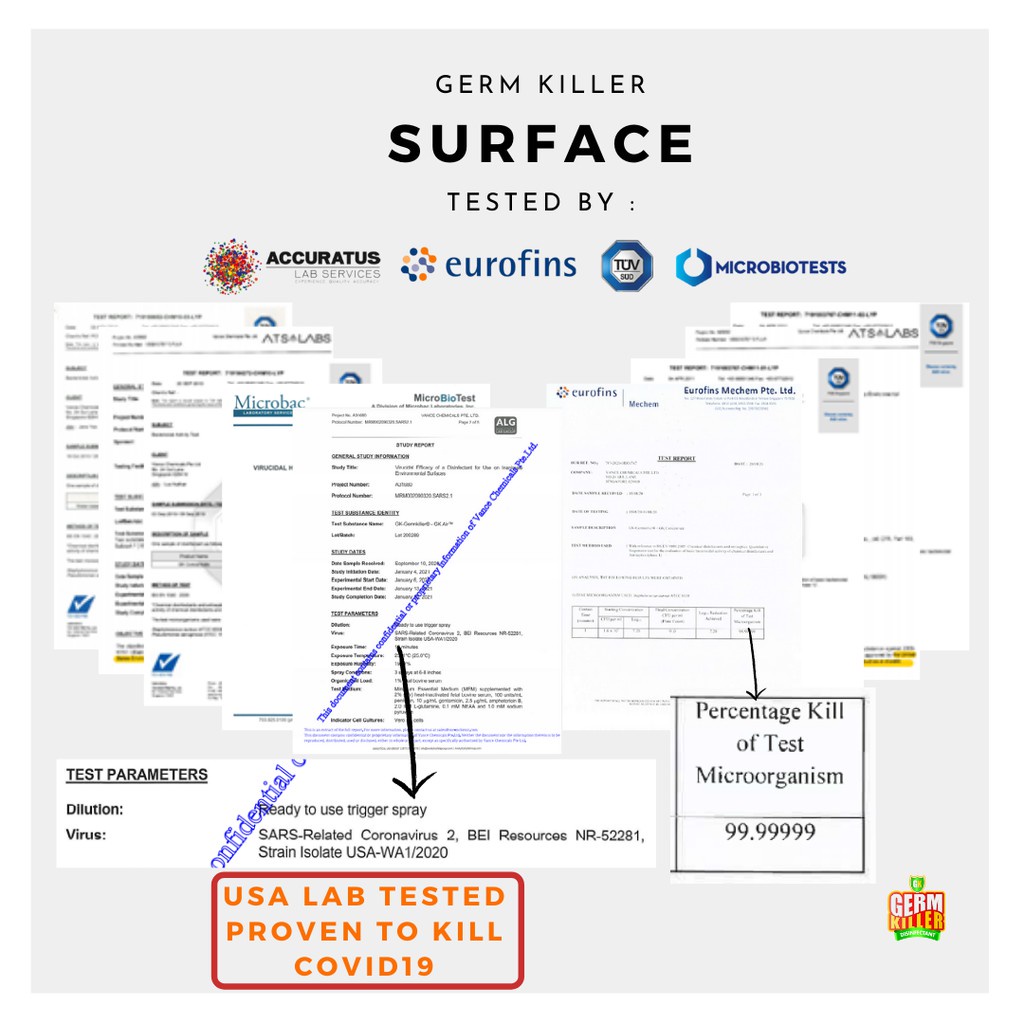 GERM KILLER SURFACE 60ML
