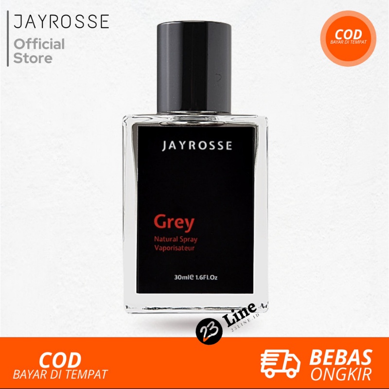 Parfum GREY Jayrosse Pria ORIGINAL 30ml - Parfum Pria Tahan Lama