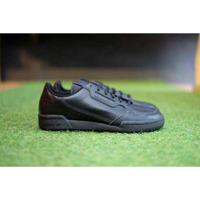 Sepatu Casual Adidas Continental 80s Original "Core Black/Black Scarlet"