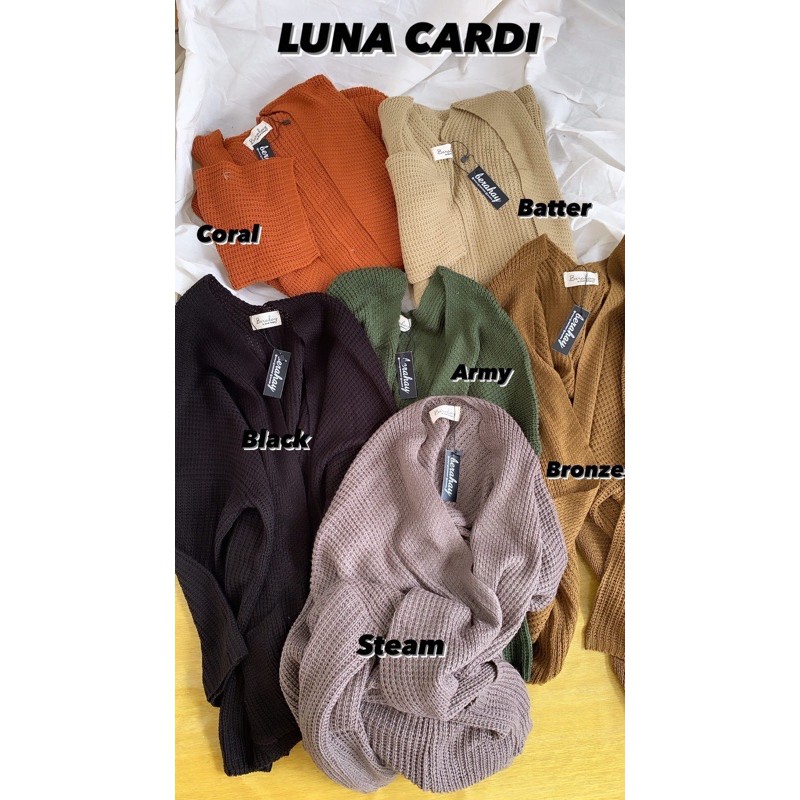 LUNA KNITT CARDI/LUNA CARDIGAN RAJUT