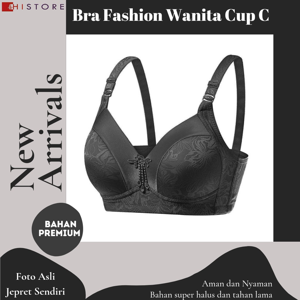 [HI]Bra BH JUMBO CUP C Fashion Wanita Bra wanita Premium BH Busa Tipis Tanpa Kawat Sangat Nyaman 888