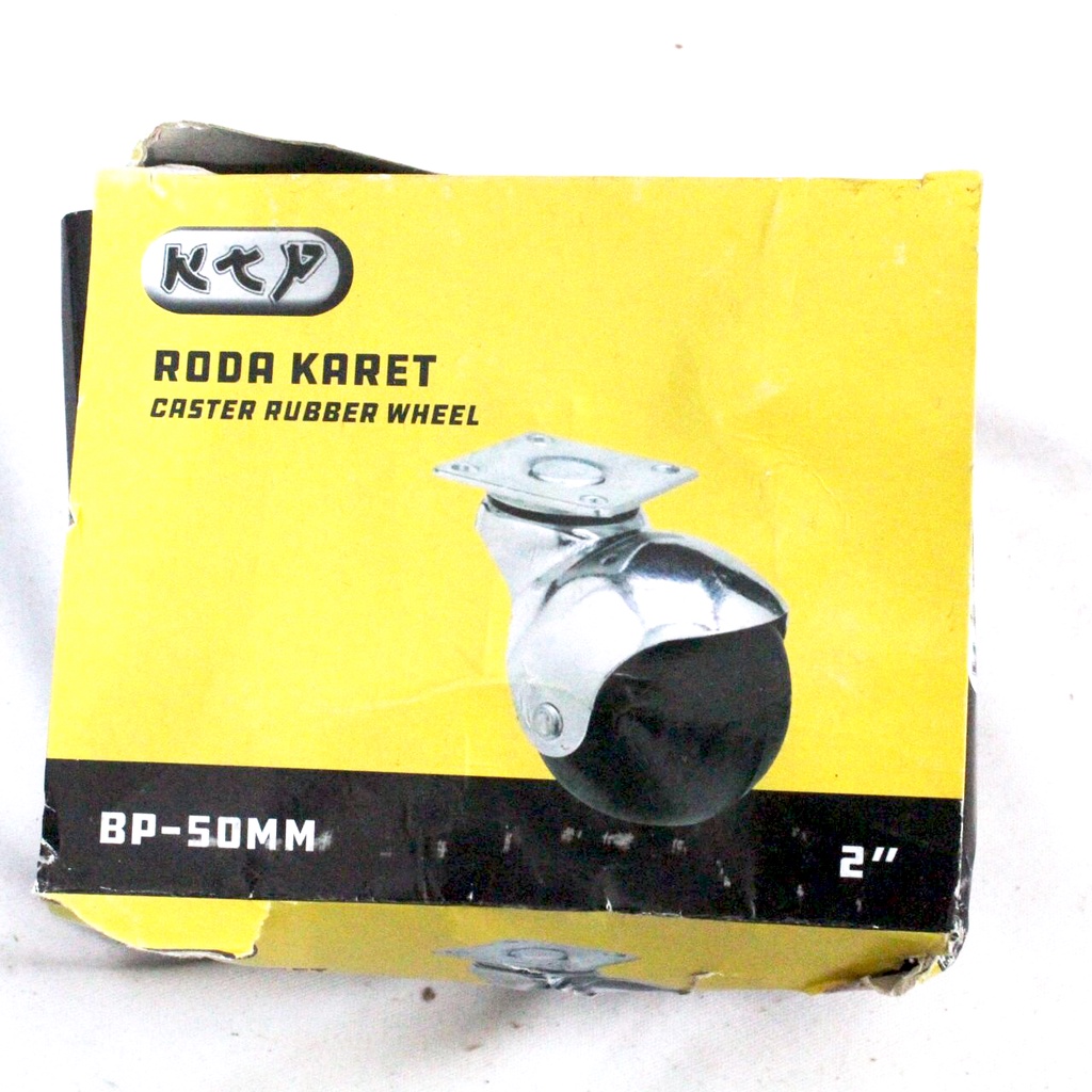 Roda Karet Hidup 2 Inch KTP