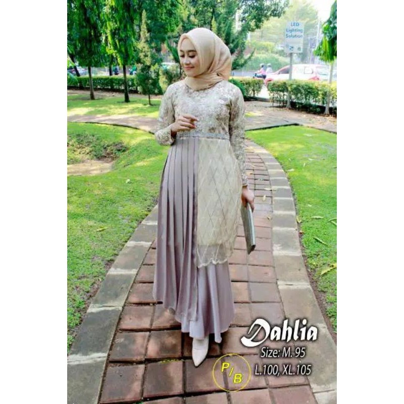 COD GAMIS TULLE MODERN/GAMIS PESTA MEWAH/GAMIS DAHLIA/BY PB