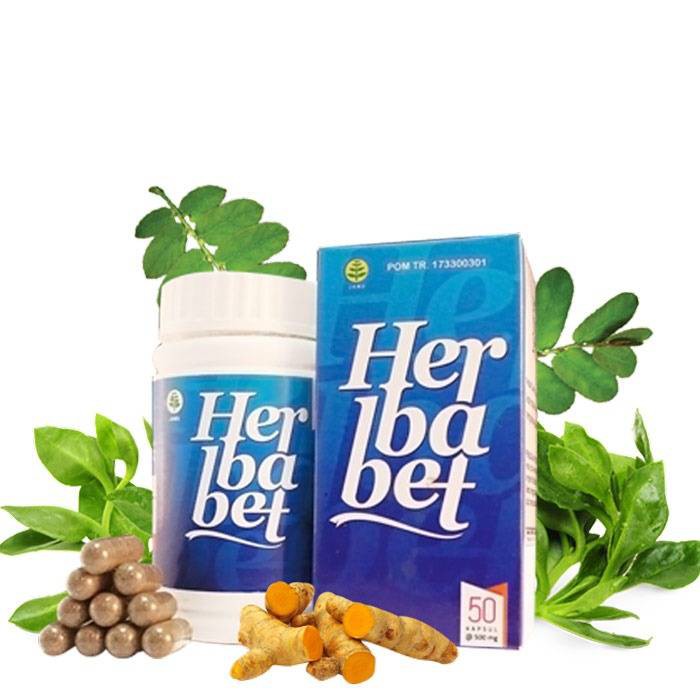 Herbabet 50 kapsul