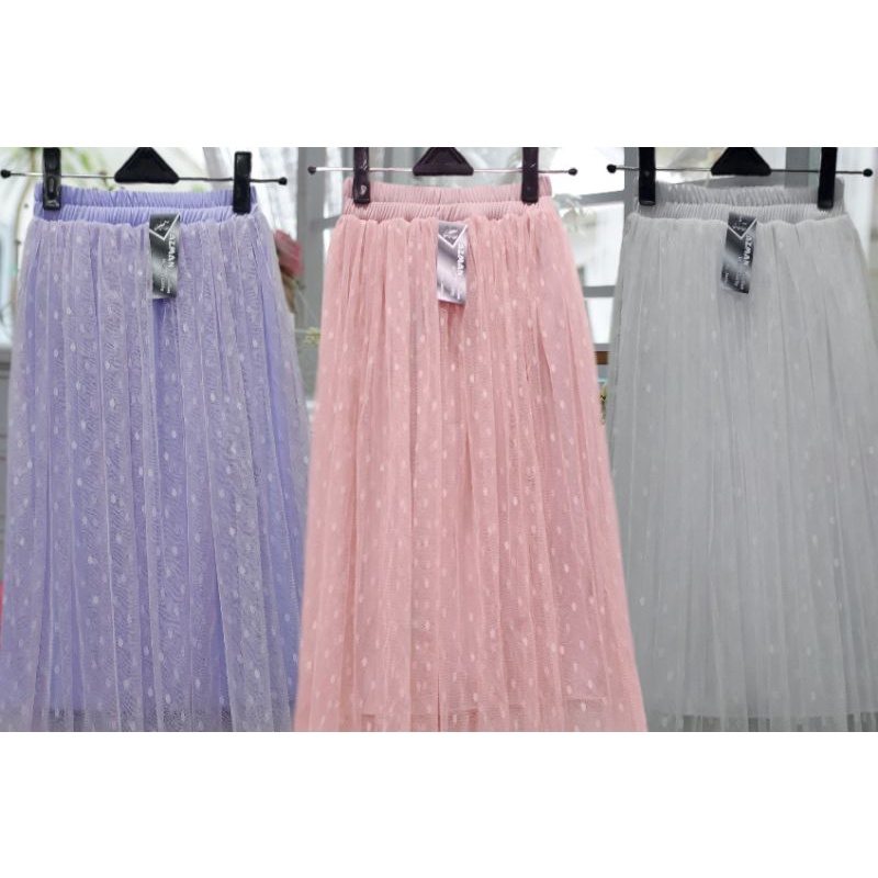 rok tutu motif air mata ibu--rok tutuTANGGUNG dotty--rok tutu skiit import--rok tutu anak perempuan sd motif pulkadot usia 4 - 12tahun