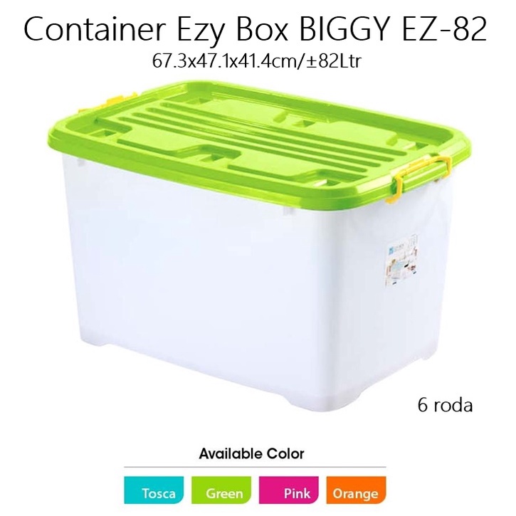 Kirim Instant/Sicepat Gokil/Shopee Express Container Ezy Box BIGGY EZ-82 82Liter