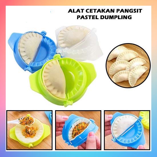 Cetakan Pastel Pangsit Dumpling Gyoza Alat Bantu Pembuat Pencetak Pempek Pie Mould Maker Kembang