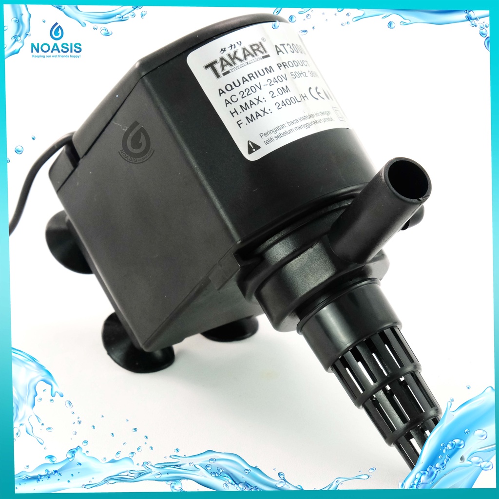 POMPA AIR POWER HEAD AQUARIUM TAKARI AT 3000 SUBMERSIBLE PUMP