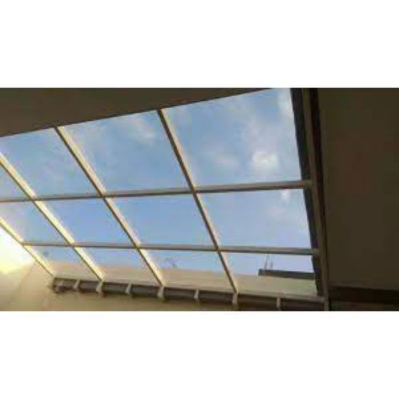 kanopi baja ringan atap spandek solar flat termurah
