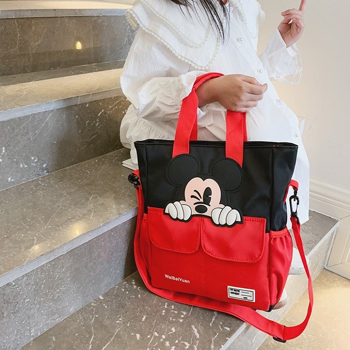 Mickey Parasut Shopper Bag 6653# Tas Import Wanita Fashion