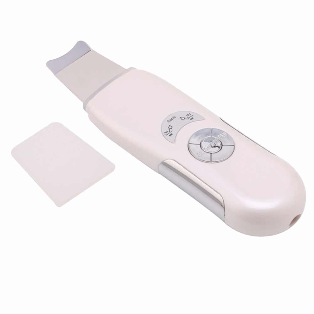 Ultrasonic Skin Scrubber Peeling Exfoliator Pore Cleansing Pembersih wajah