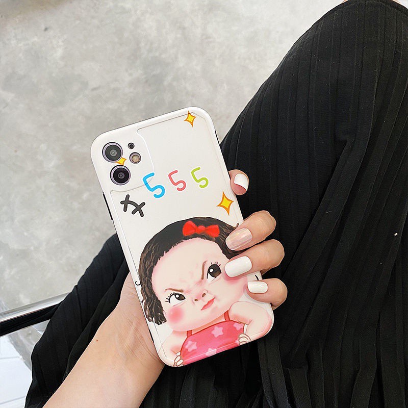 casing ponsel desain gadis thailand untuk iphone 7 8 Plus X Xs Xr 12 11 Pro Max