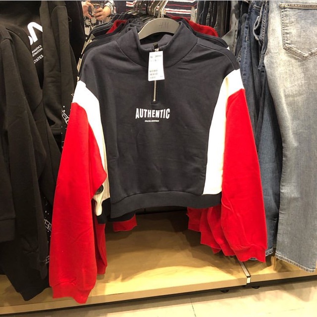 authentic sweatshirt h&m