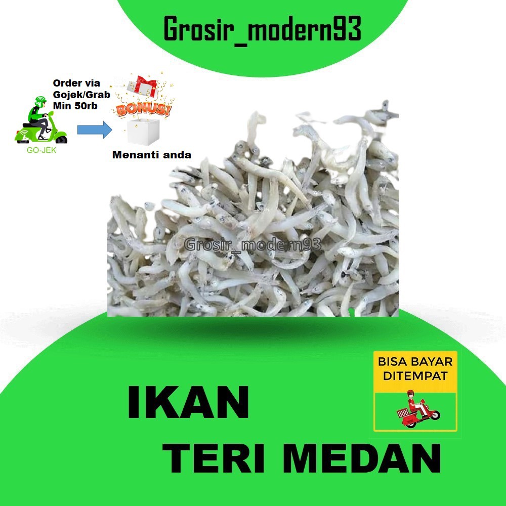 

IKAN TERI MEDAN / TERI NASI TERMURAH FRESH