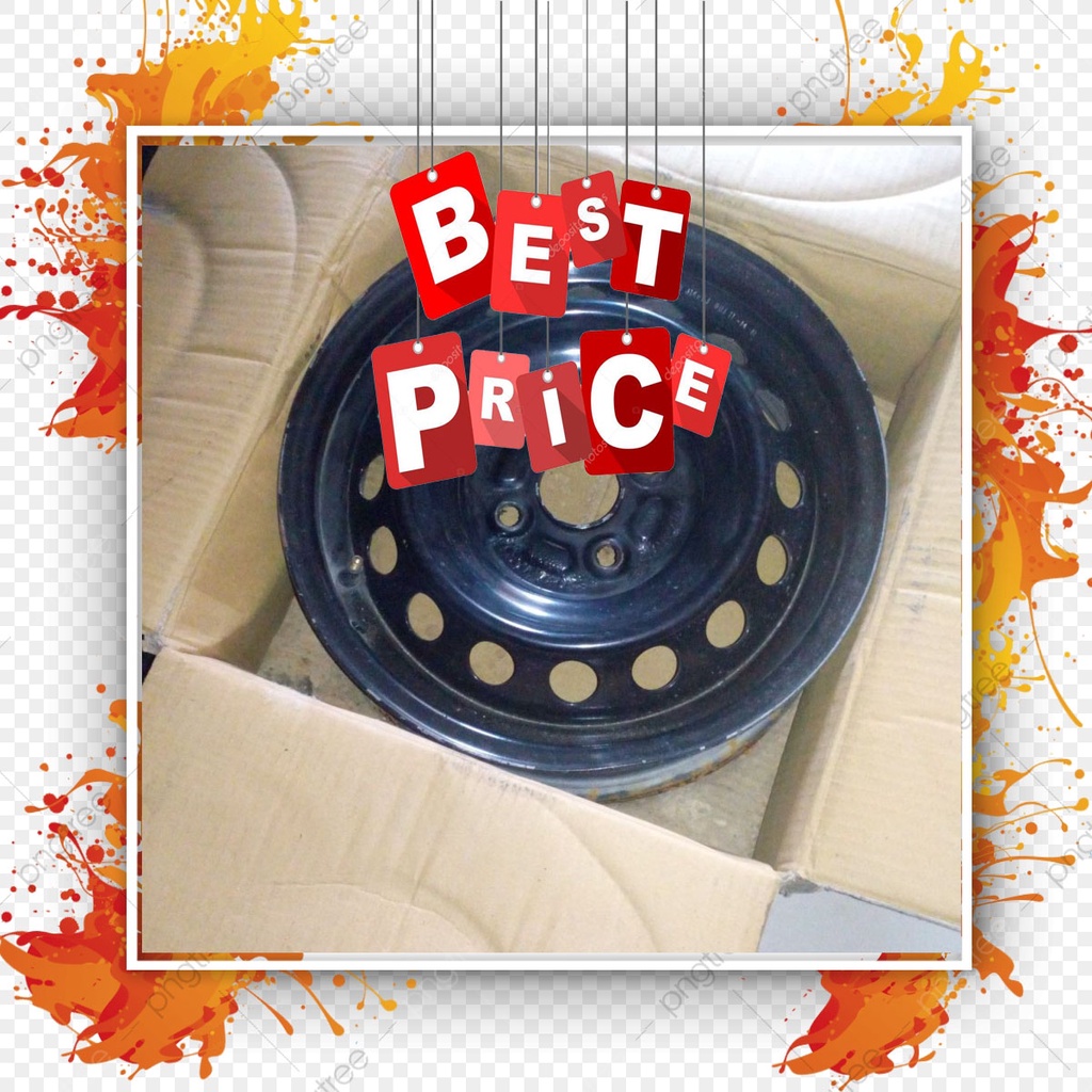 Velg kaleng R14 Brio Sigra Ayla Agya Calya KIA Visto