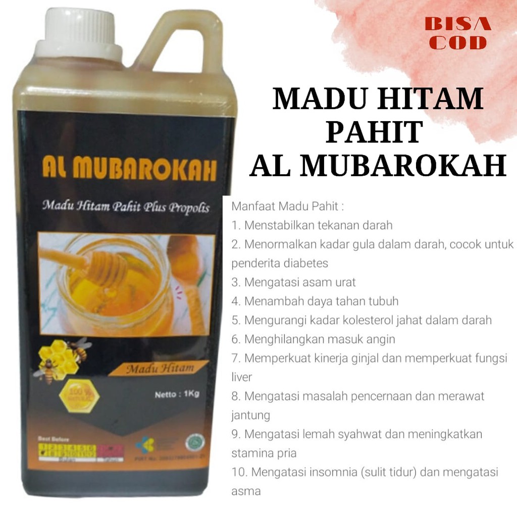 Harga Murah Madu Hutan Kalimantan Beepoolen Royal Jelly