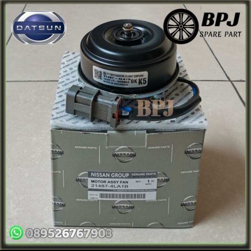 Motorfan Motor Extra Fan AC Datsun Go Go+ Panca Original