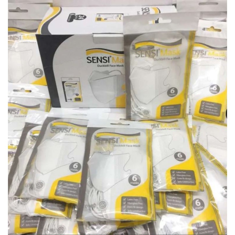 Masker Sensi Duckbill 6pcs