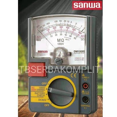 Sanwa DM1009S Analog Insulation Resistence Tester 1000V DM-1009S