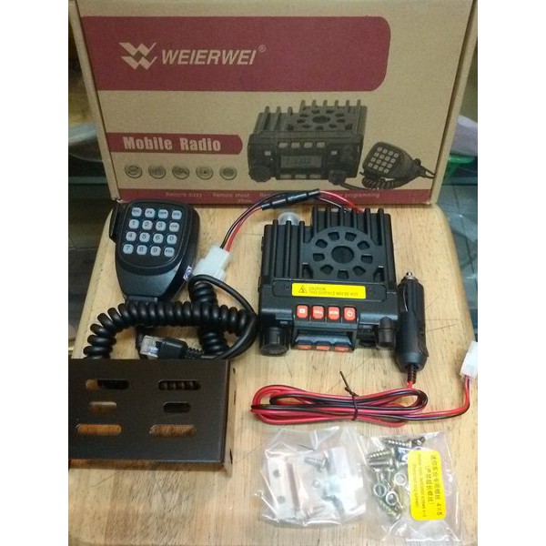 PROMO RIG MINI MERK WEIRWEI VEV-UV9800 DUALBAND 25W/ 20 W  MURAH