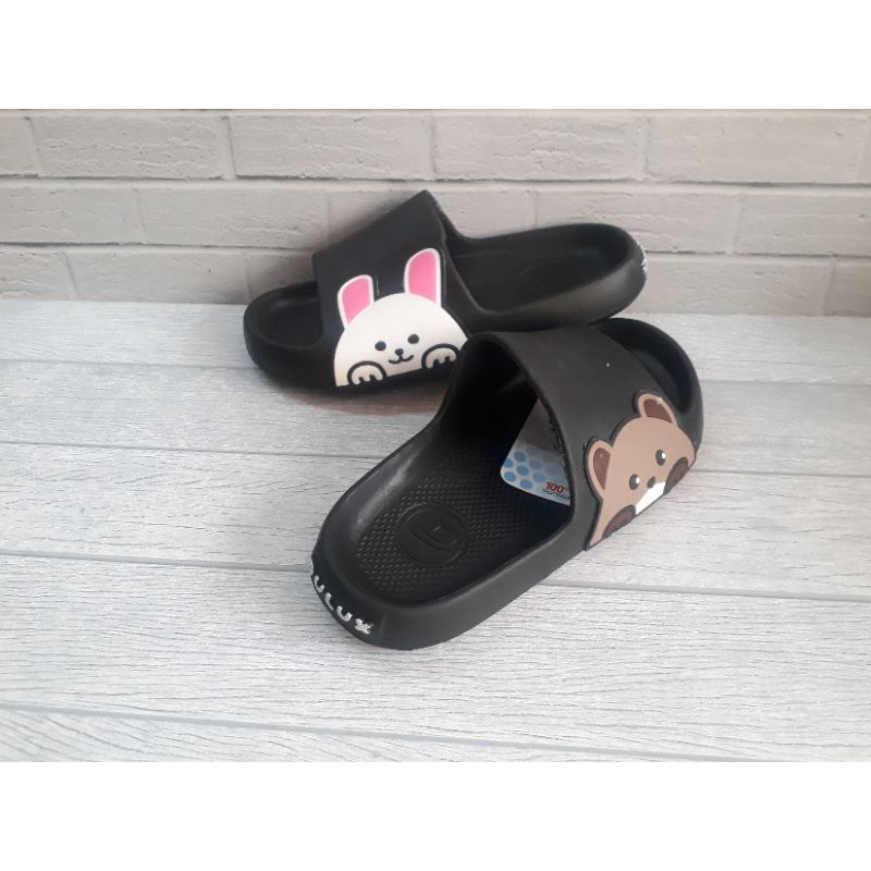 Sandal Wanita Dewasa Slip On Terbaru  Karakter Pasangan Dewasa size 36 40 Dulux 386B