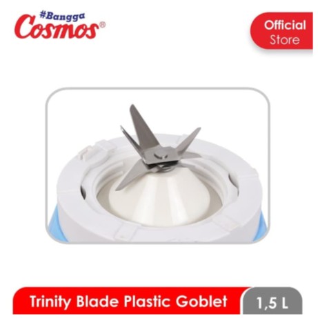 Cosmos Blender Plastik 1.5 Liter 2in1 CB-190 Trinity Blade PROMO