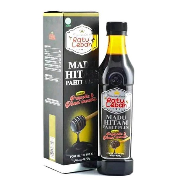 Madu Hitam Pahit Plus Propolis  Madu Ratu Lebah Atasi Diabet