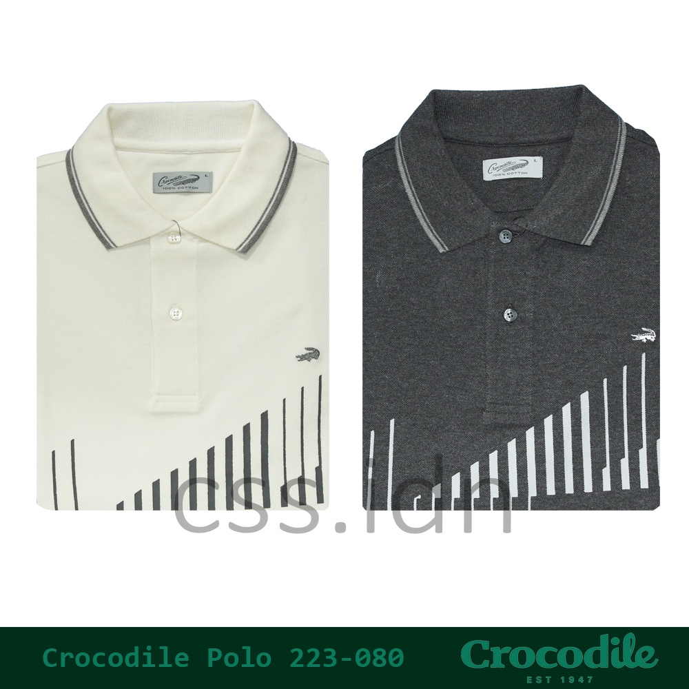 Kaos Kerah Polo Pria Crocodile 223-080