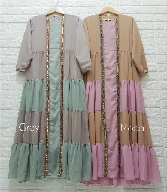 Caribia maxy dress ceruty