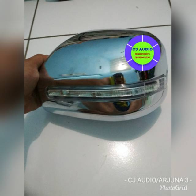 COVER SPION ALL NEW AVANZA KIRI CHROME + LAMPU