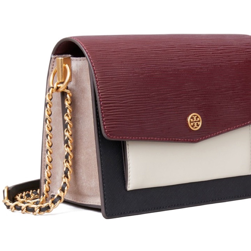 Tory Burch Robinson Convertible Mini Shoulder Bag Birch TB 899