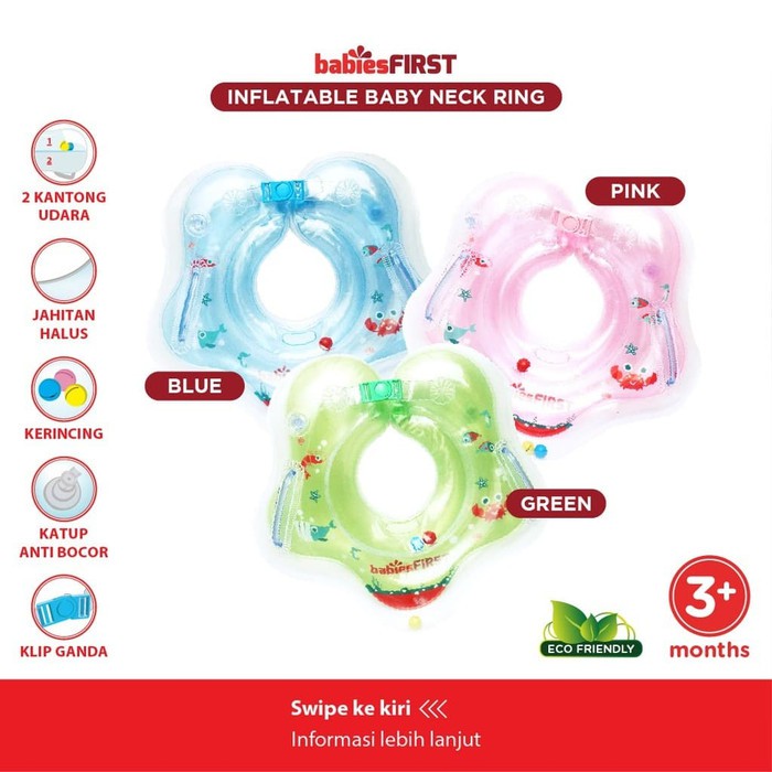 Babiesfirst Inflatable Baby Neck Ring / Inflatble Swin training Pelampung anak pelampung renang