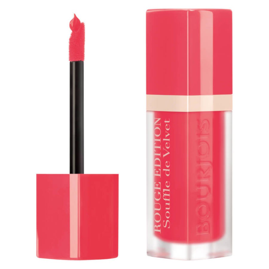 LIPSTIK BOURJOIS ROUGE EDITION LIPSTICK SOUFFLE VELVET 3 VIPEACH KOSMETIK BIBIR MAKE UP LIP ORIGINAL