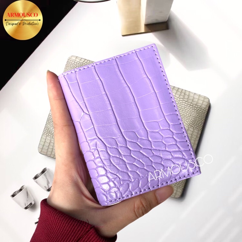 DOMPET KARTU / CARD HOLDER PRIA WANITA MOTIF CROCO