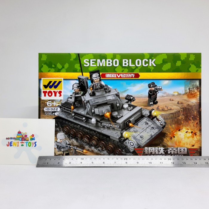 brick sembo block 596+ pcs IV tank empire of steel 101322