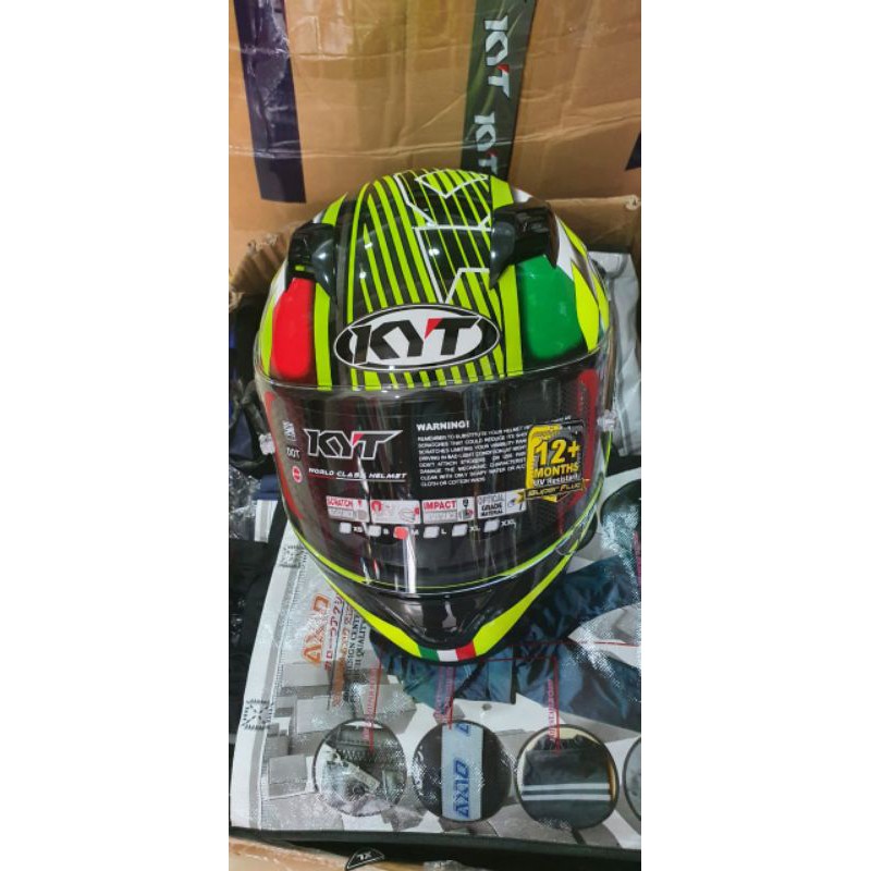 Helmet Kyt R10 Pinlock Sun Marino