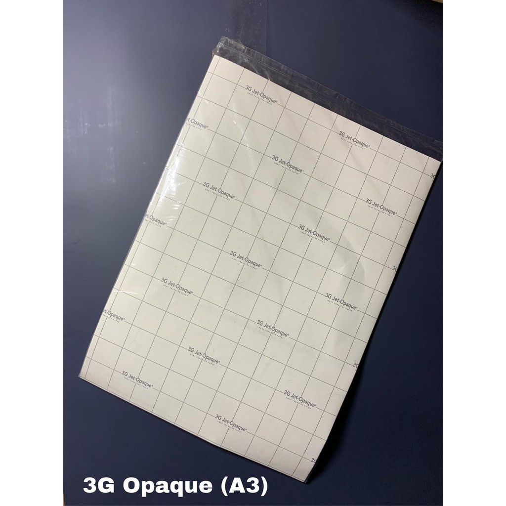 

kertas 3G Opaque ukuran A3/A4