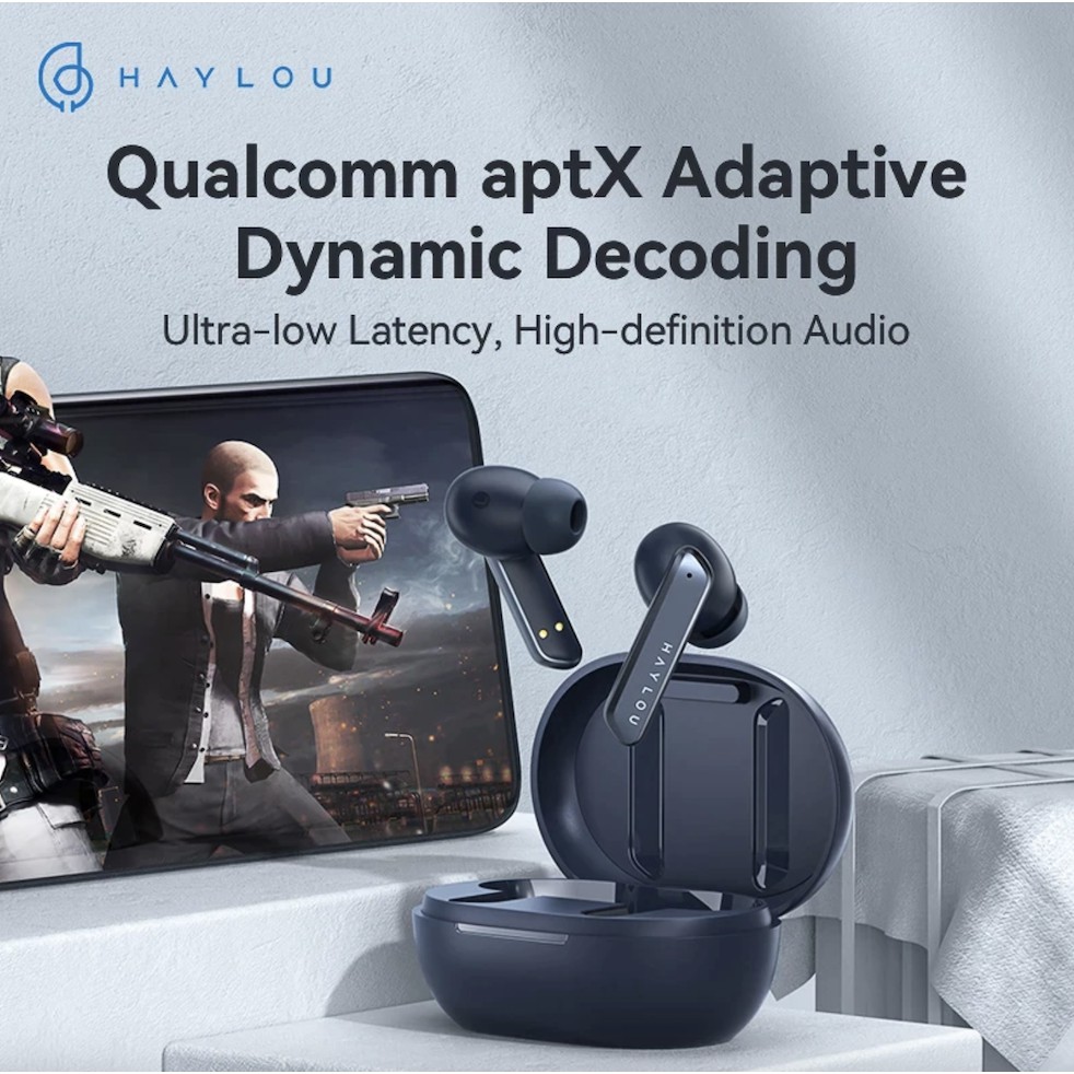 Haylou W1 TWS APTX Wireless Earphone Headset Earbuds Bluetooth Alt GT5 GT3 GT1 PRO