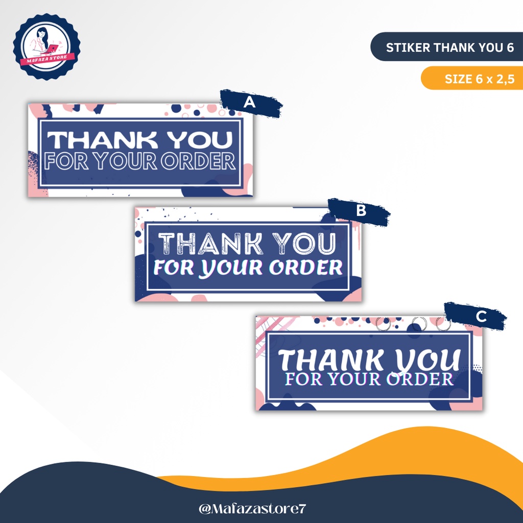 

Label thank you / Label terima kasih / Stiker Thank You / Stiker terima kasih