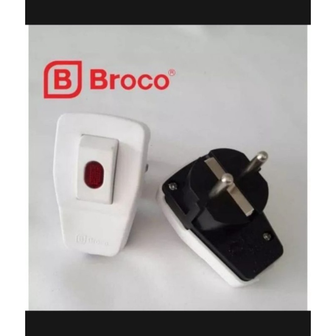 steker lampu/colokan on/off/colokan saklar BROCO