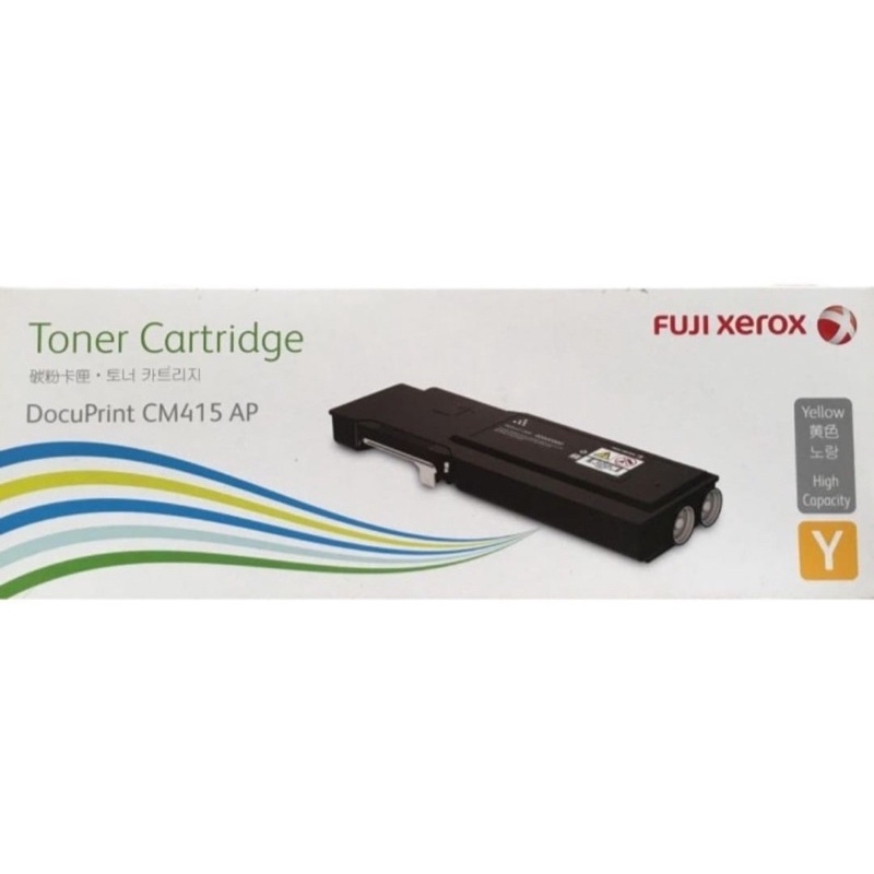 Toner Fuji Xerox Cm415 Ap Original Ct202355 Yellow