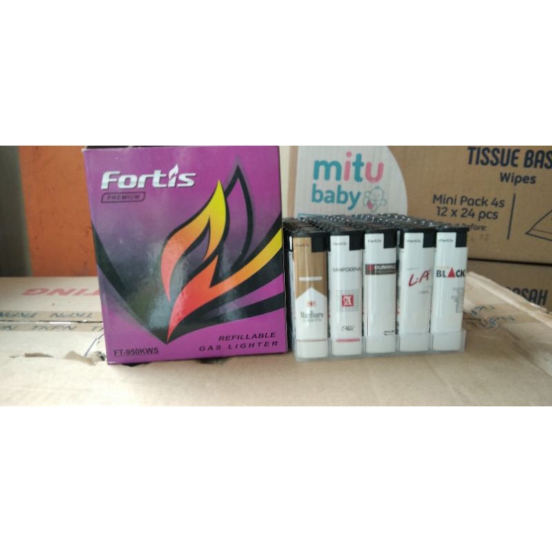 KOREK BARA SLIM FORTIS KOREK GAS ISI ULANG FT-950KWS