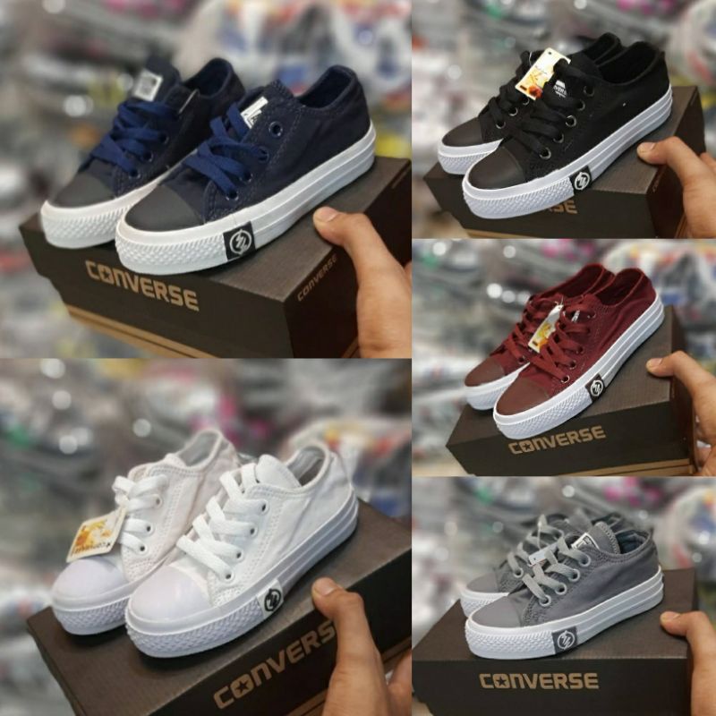 CONVERSE SEPATU ANAK ANAK LAKI PEREMPUAN MODEL TALI KANVAS MURAH