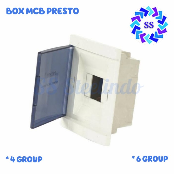 BOX MCB LISTRIK 4 GROUP - 6 GROUP PRESTO