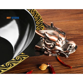 Kepala Naga Handle Panci HotPot Flower Pot Naga Shabu Shabu Steamboat