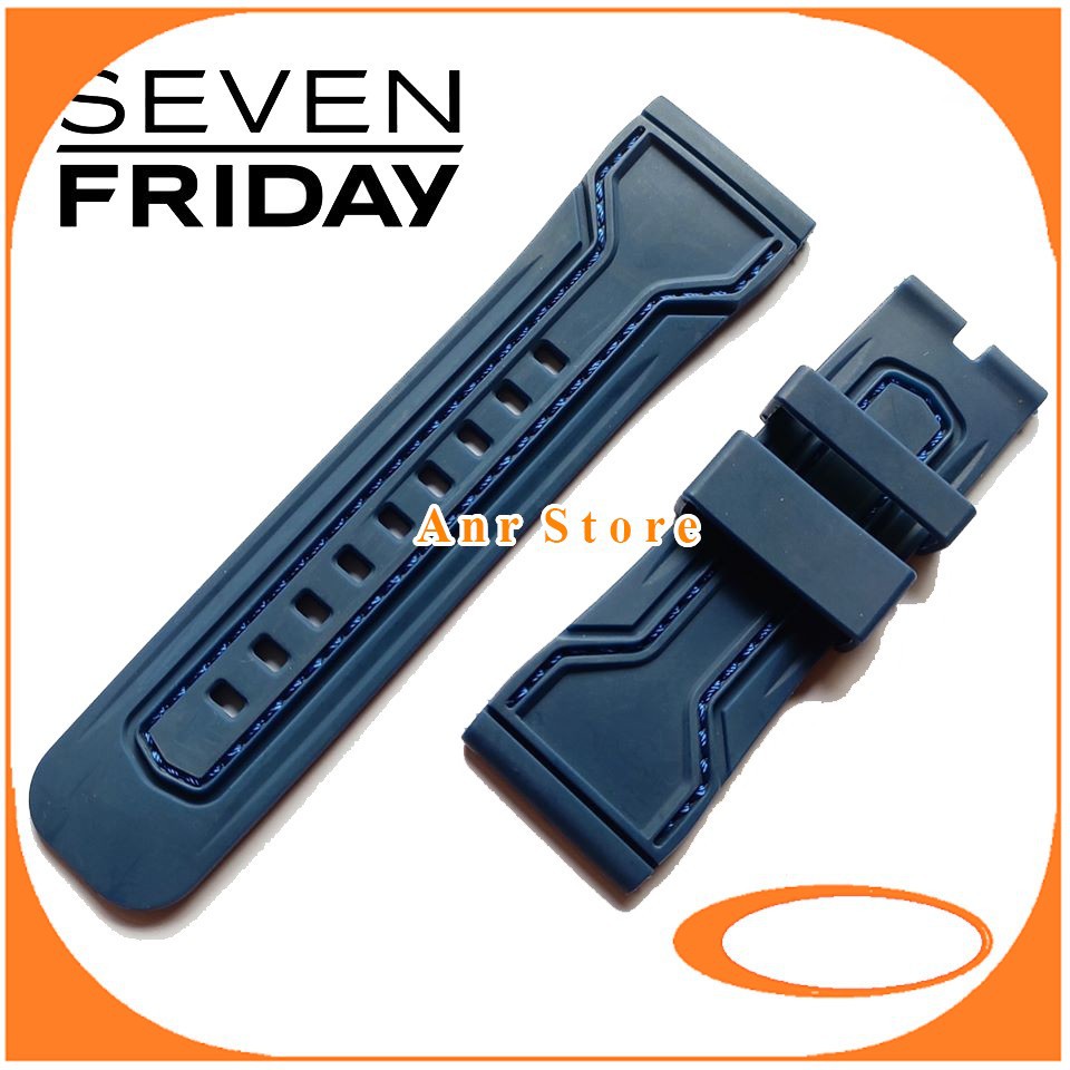 Tali Jam Tangan SF Seven Friday 7Friday Rubber 28 mm Premium