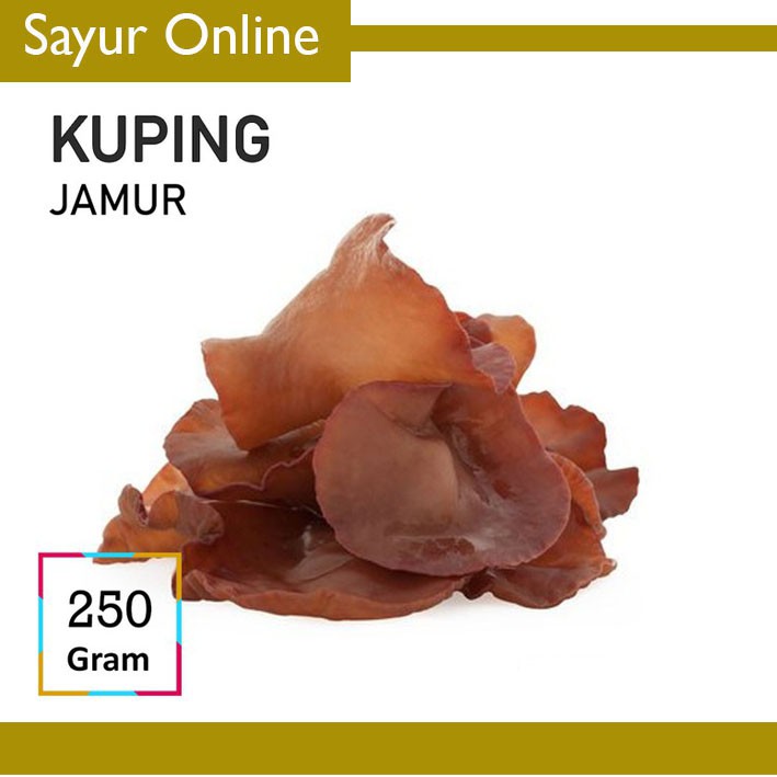 

[SayurOnline] JAMUR KUPING [250g]