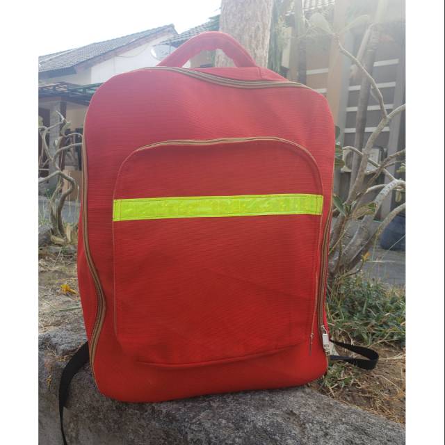 Tas Homecare Ransel Warna Merah