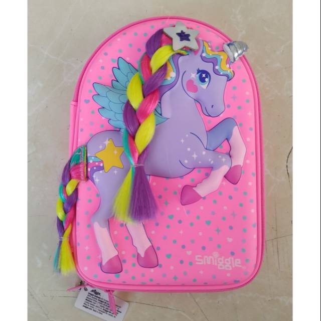 

Original Smiggle Kotak Pensil Unicorn With Hair/Kalkulator/Game